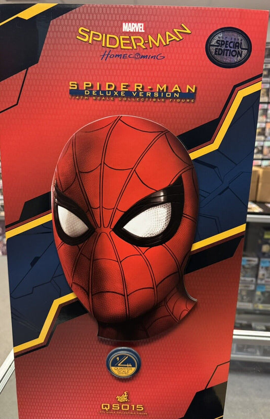 Hot Toys Spider-Man: Homecoming - Spider-Man (Deluxe Version) 1/4th Scale...