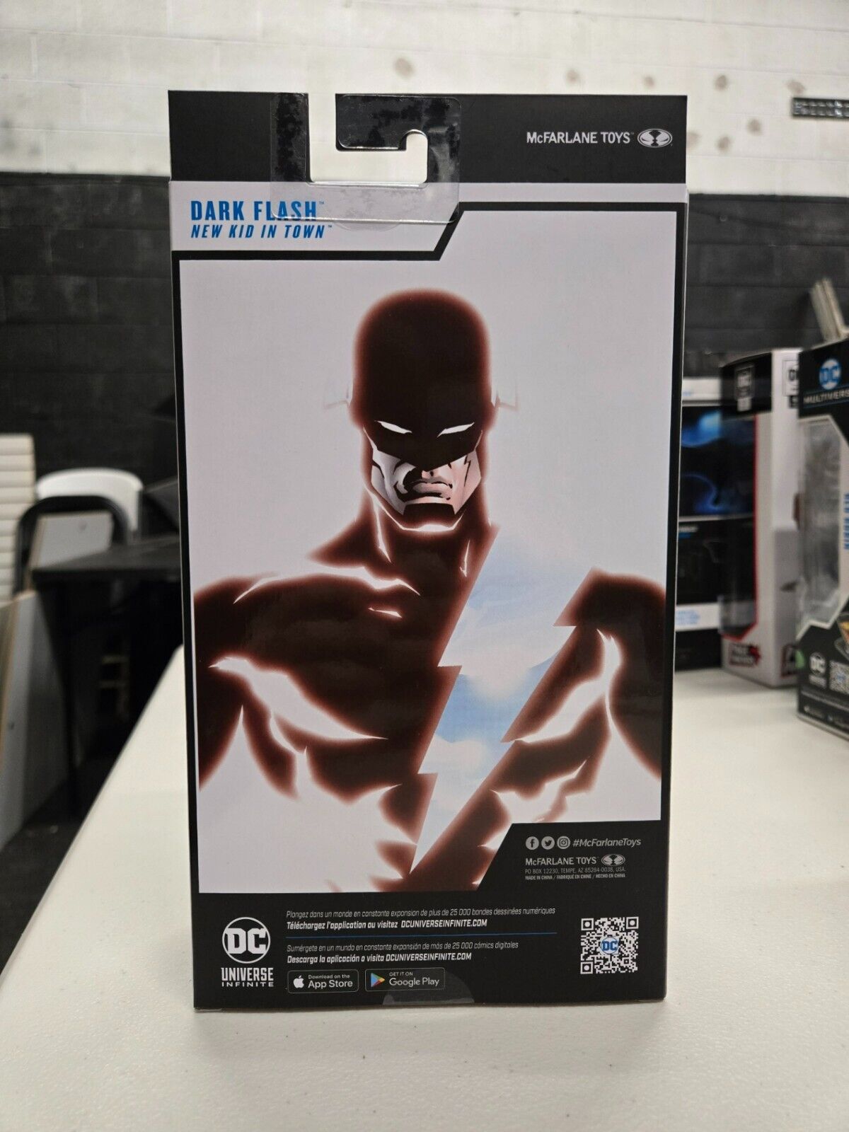 McFarlane DC Multiverse DARK FLASH Walter West New Kid in Town 7” Action Figure