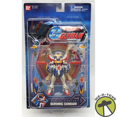 Bandai Burning Gundam Action Figure #11331 2002 NRFP