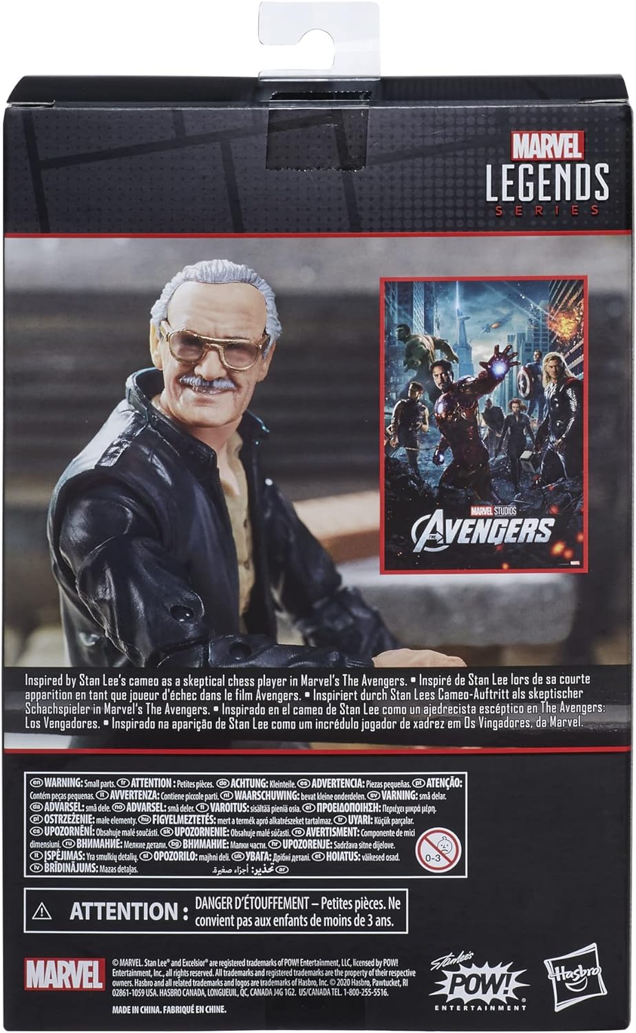 Marvel Legends Stan Lee with Captain America's Shield
