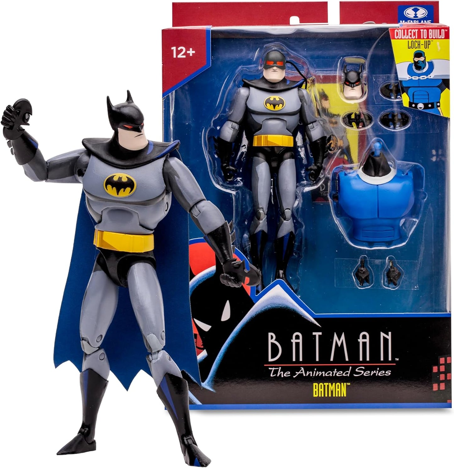 McFarlane DC Direct BTAS 6IN Build-A WV2 Batman (Blind AS A Bat)