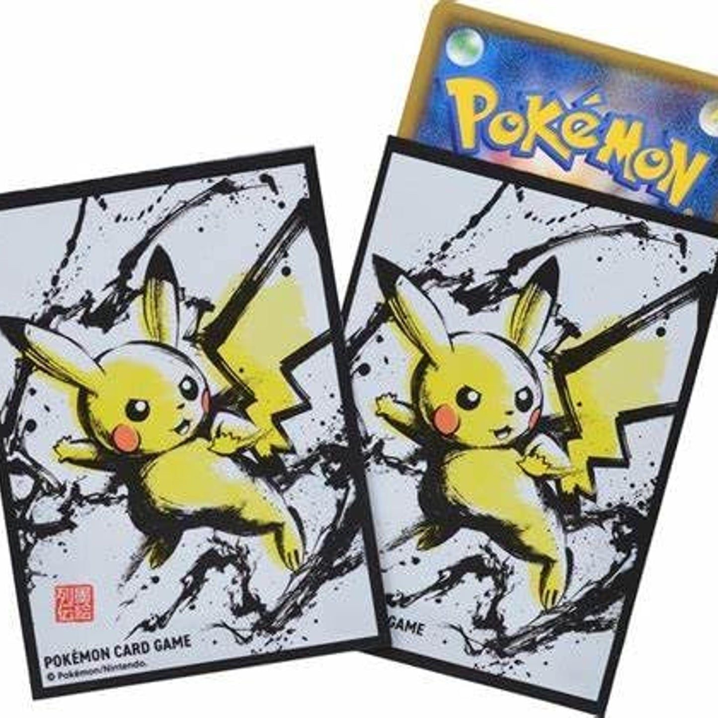 Pokemon Pikachu & Lightning Card Sleeve 64-Pack