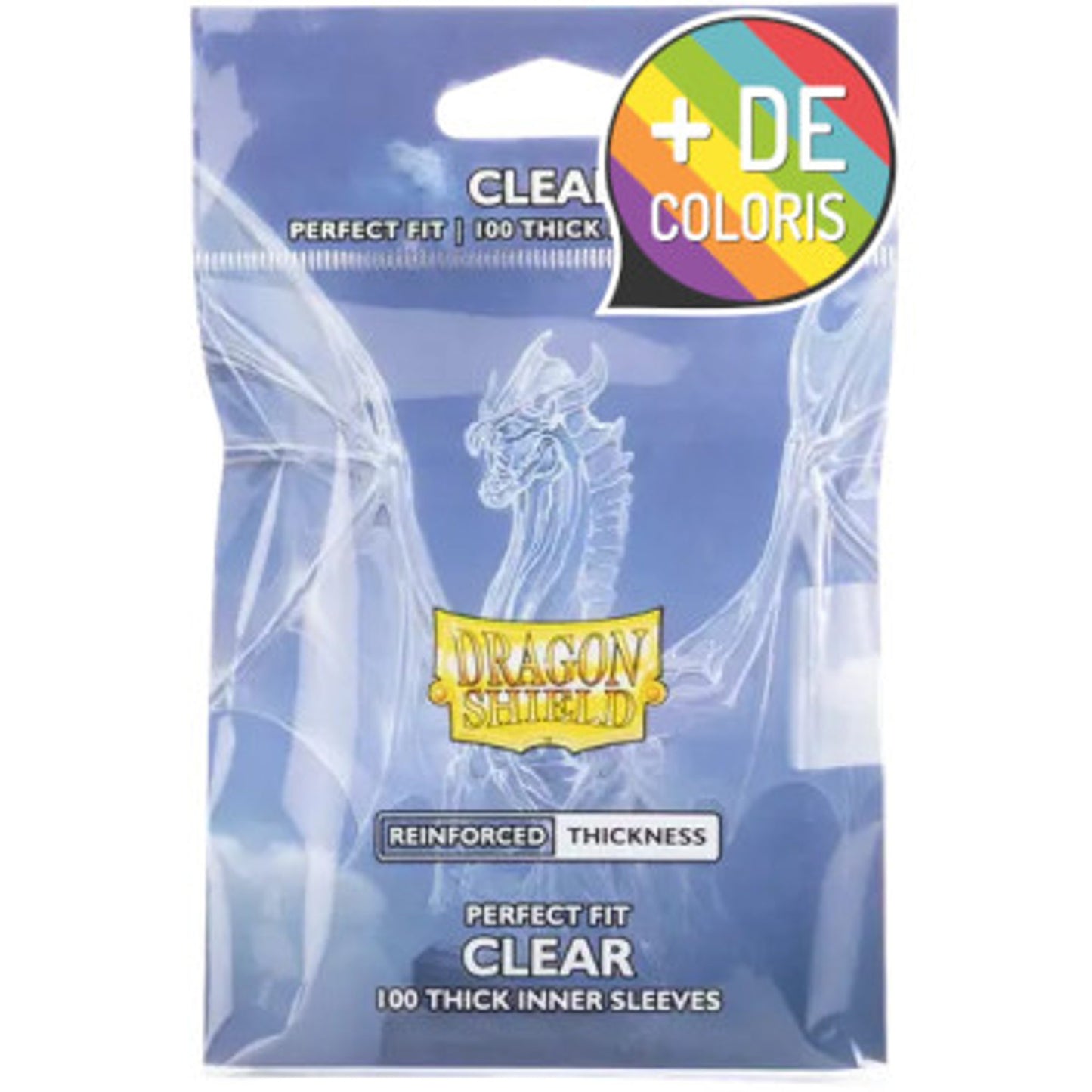 Dragon Shield Perfect Fit Extra Thick Inners, Pack of 100