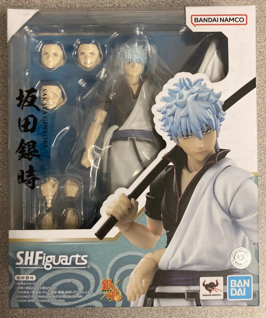 Bandai Gintama S.H.Figuarts Sakata Gintoki Action Figure