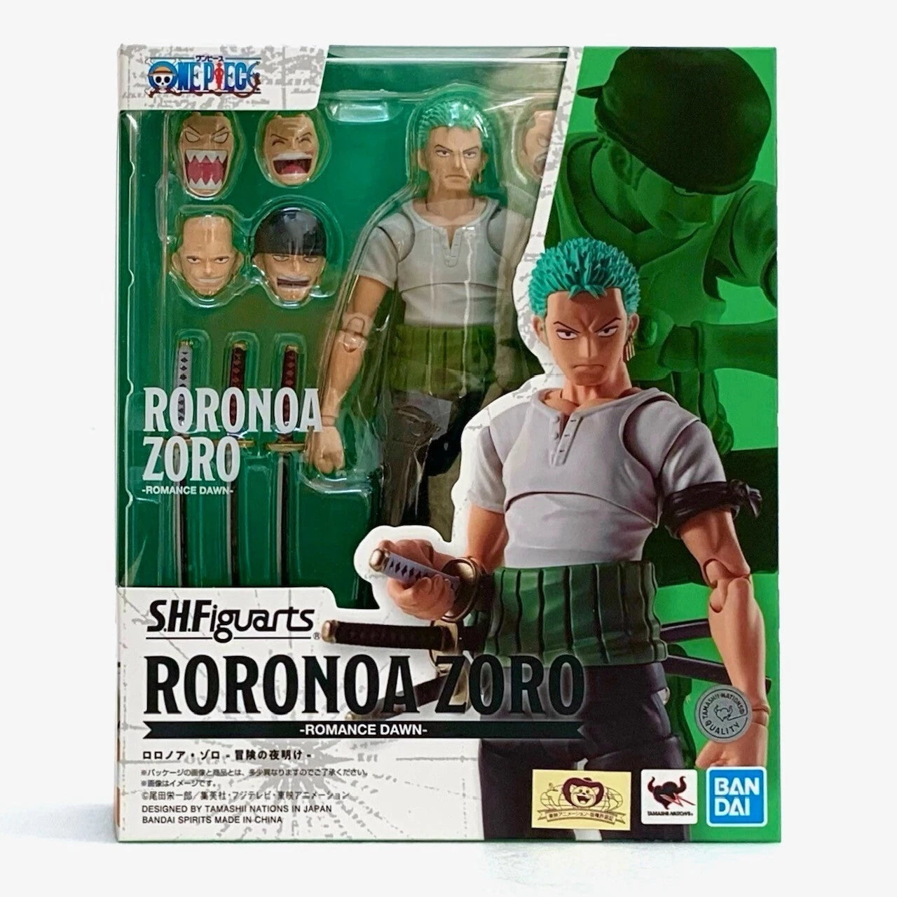 BANDAI SPIRITS S.H.Figuarts ONE PIECE Roronoa Zoro -ROMANCE DAWN-