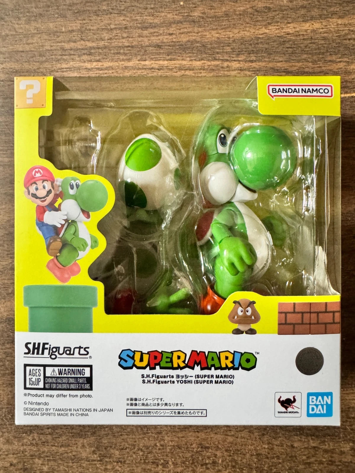S.H.Figuarts Yoshi (SUPER MARIO) BANDAI