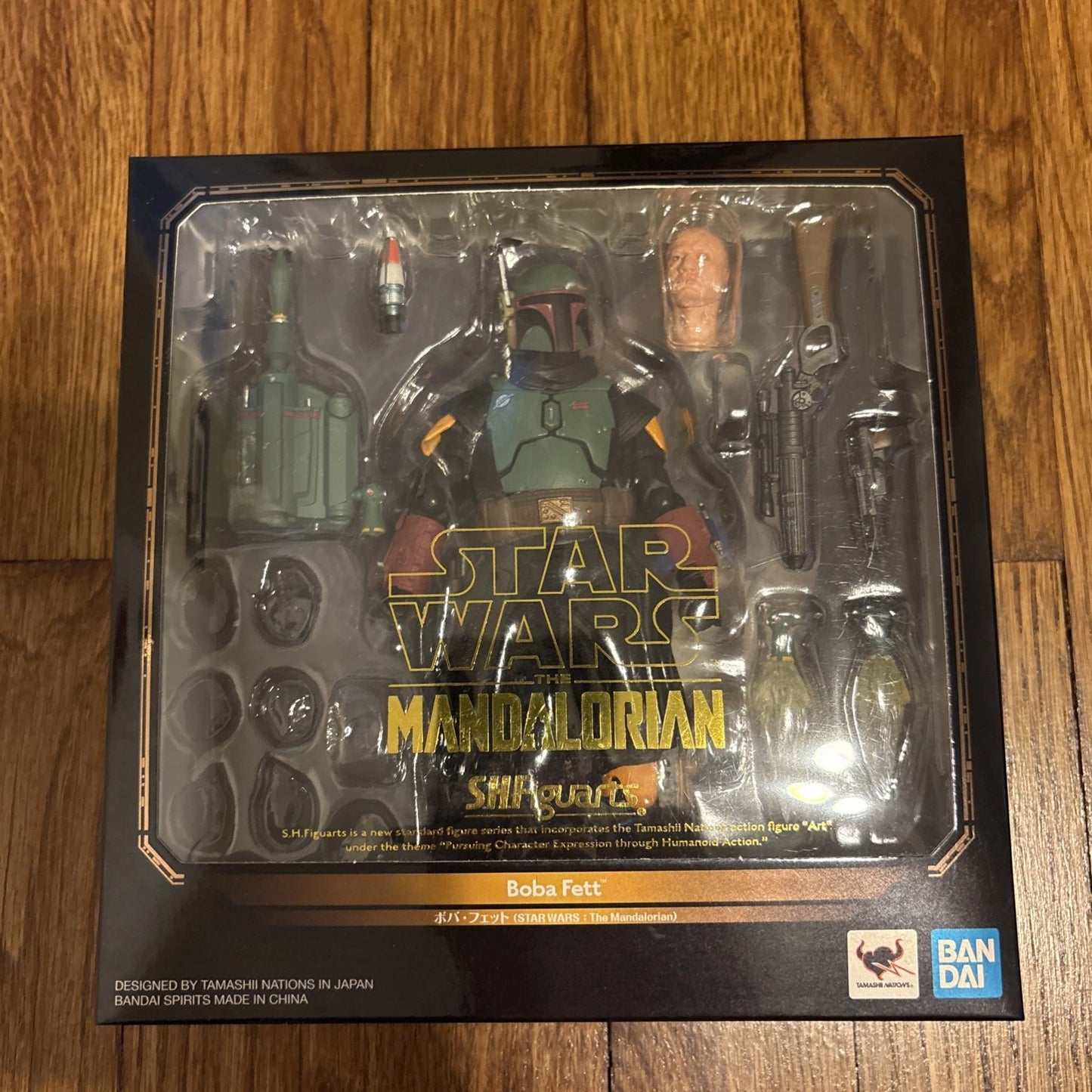 Bandai SH Figuarts Star Wars 6" BOBA FETT The Mandalorian