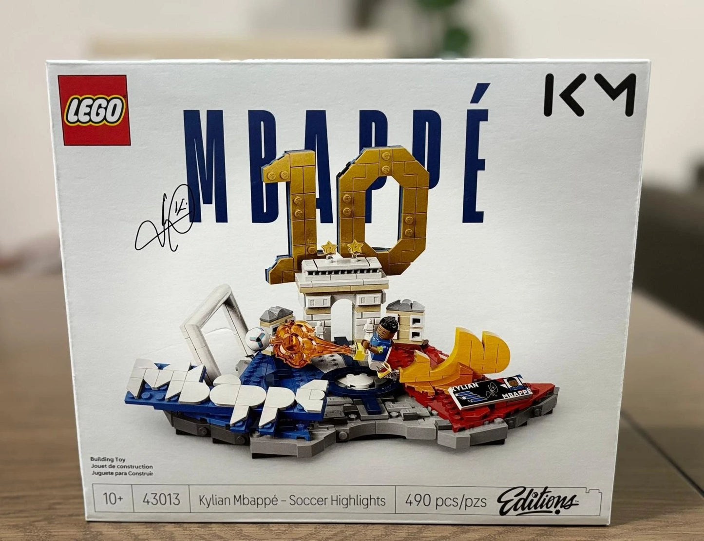LEGO 43013 Editions Kylian Mbappé Soccer Highlights Building Set
