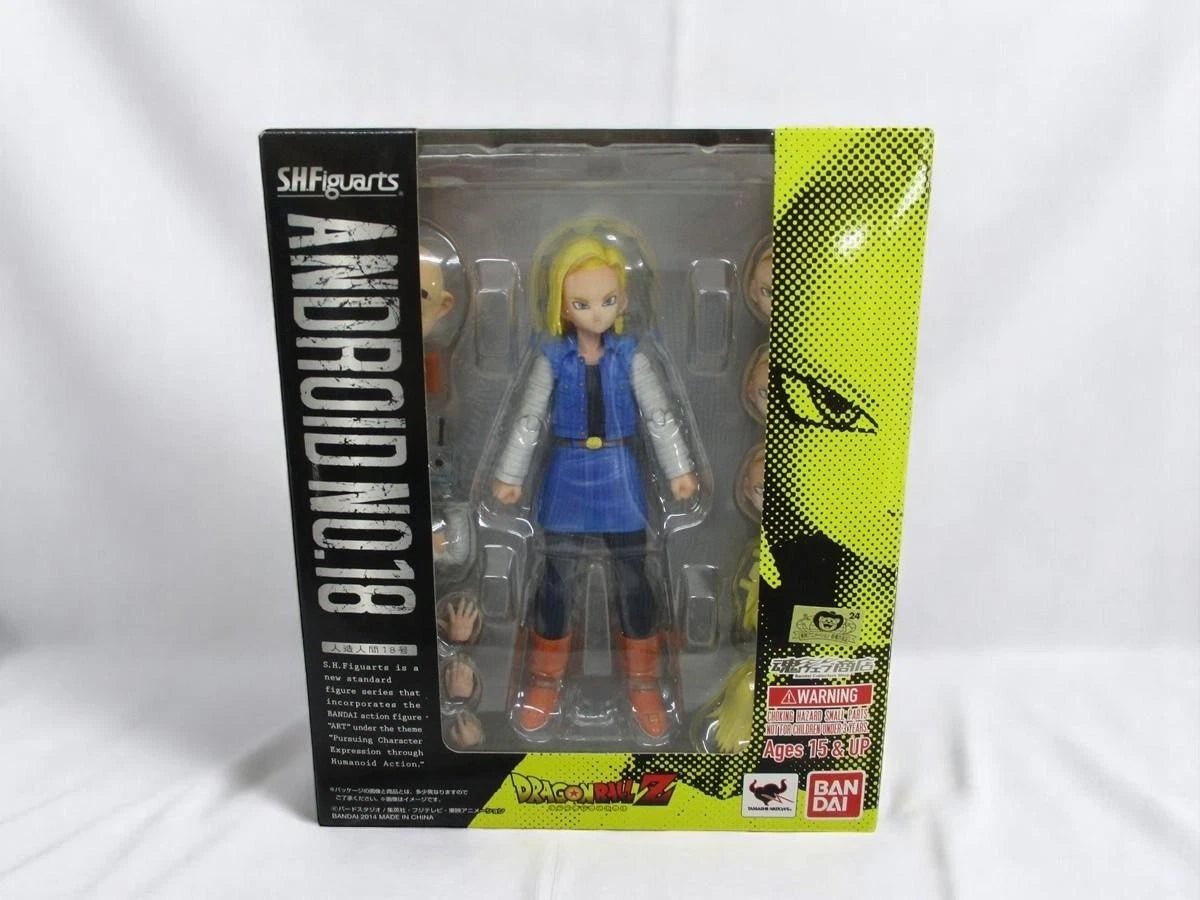 S.H. Figuarts Dragon Ball Z Android 18 Action Figure Bandai Tamashii Nations