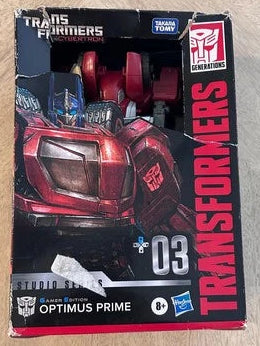 Transformers Toys Studio Series Voyager Class 03 Gamer Edition Optimus Prime Toy, 6.5-inch, Action Figure for Boys and Girls Ages 8 and Up