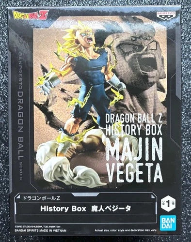 Majin Vegeta History Box Figure Dragon Ball Z Statue Banpresto Bandai