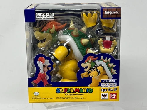 Bandai S.H. Figuarts Bowser King Koopa Super Mario Action Figure