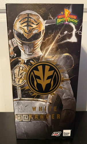 Threezero Mighty Morphin Power Rangers (MMPR) White Ranger 1/6 Action Figure