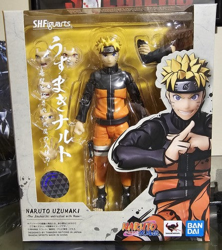 Genuine BANDAI S.H. Figuarts Naruto Uzumaki The Jinchuriki Entrusted With Hope