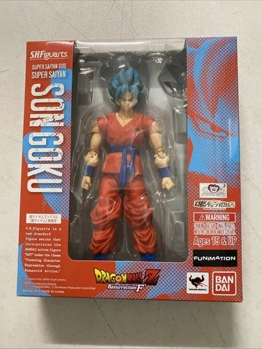 S.H. Figuarts Super Saiyan God Super Saiyan Son Goku 2015 1.0