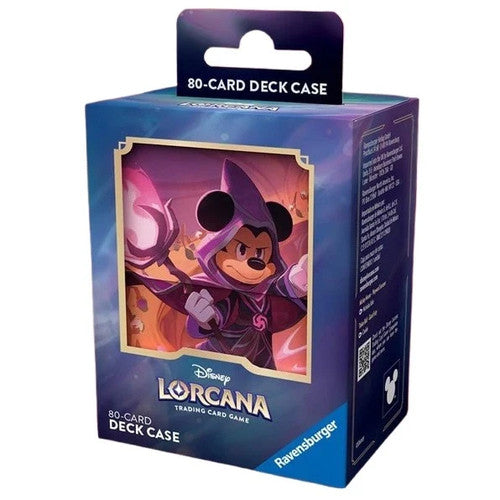 Disney Lorcana TCG Supplies - 80-Card Deck Box - MICKEY MOUSE