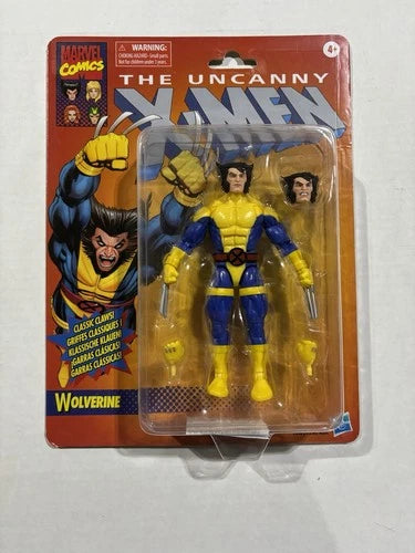 Marvel Legends Retro Card The Uncanny X-Men Wolverine 6" Action Figure