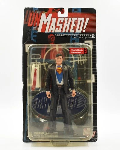 DC Direct - Unmasked Secret Files Series 2 - Clark Kent / Superman Action Figure