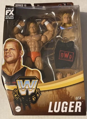 WWE NWO ELITE TRUE FX LEGENDS LEX LUGER 6" TARGET EXCLUSIVE CHASE VARIANT FIGURE