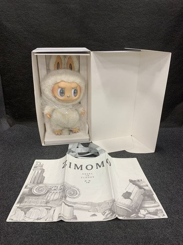 POP MART Labubu The Monsters Zimomo Angel in Clouds Vinyl Face Doll *