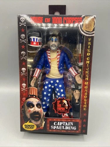 Captain Spaulding w/Tailcoat (House of 1000 Corpses) NECA 7-Inch Action Figure
