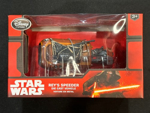 Disney Store Star Wars The Force Awakens Rey's Speeder Die Cast Vehicle