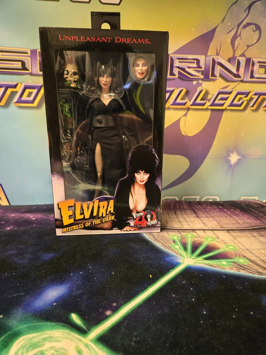 NECA Elvira Mistress of the Dark Unpleasant Dreams 8" Clothed Figure