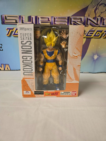 Bandai SH Figuarts Super Saiyan Son Goku Action Figure SS Gokou Action Figure - OPEN