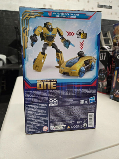 Transformers BUMBLEBEE One Energon Blue Glowing 5 inch Action Figure 2024 Toy