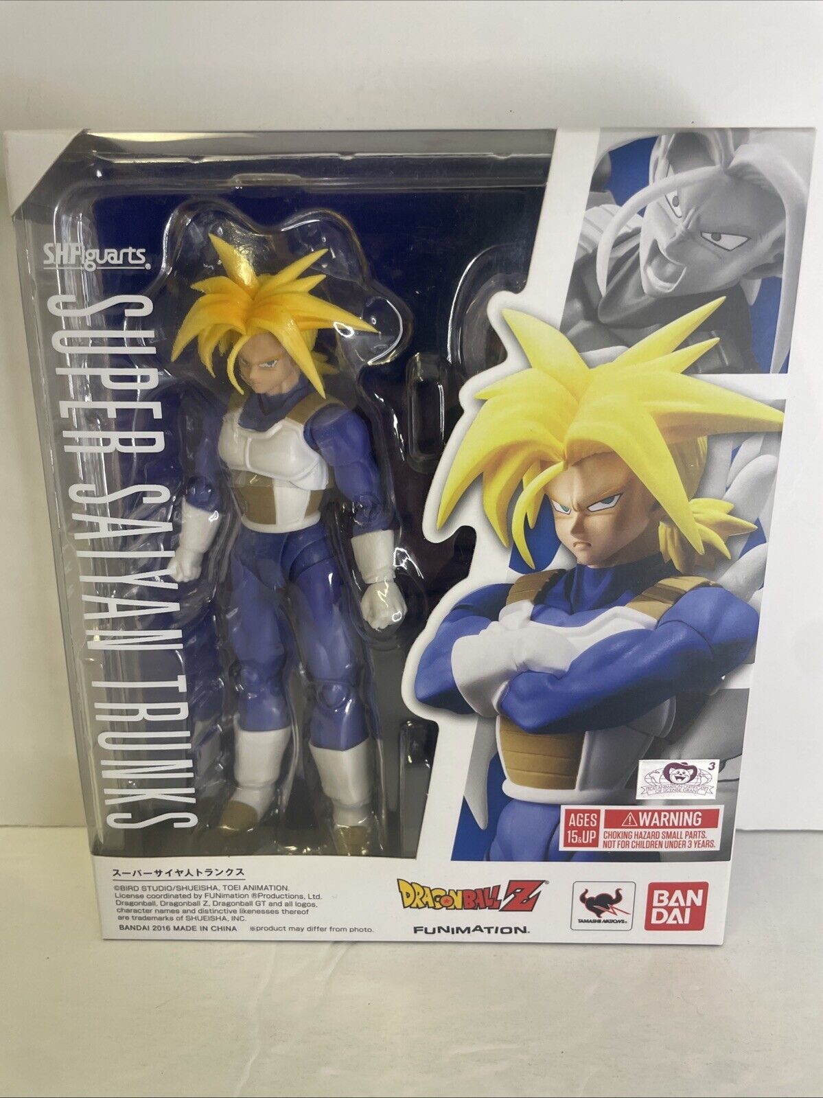 Bandai SH Figuarts Dragon Ball Z Super Saiyan Trunks Action Figure