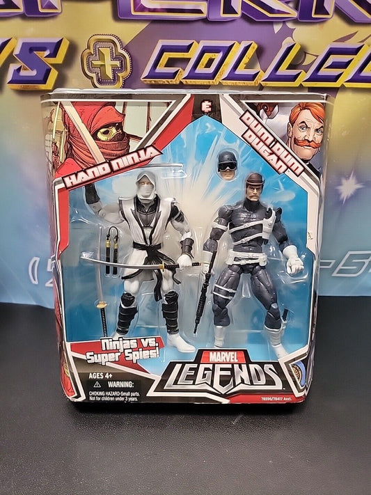 Hasbro Marvel Legends Ninjas Super Spies Hand Ninja vs Dum Dum Dugan 2 Pack
