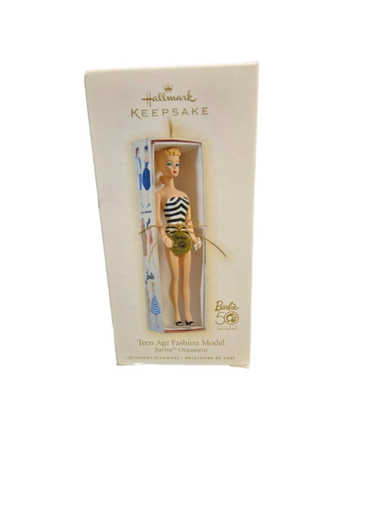 Hallmark Keepsake Barbie Teen Age Fashion Model  2009 50th Anniversary NEW