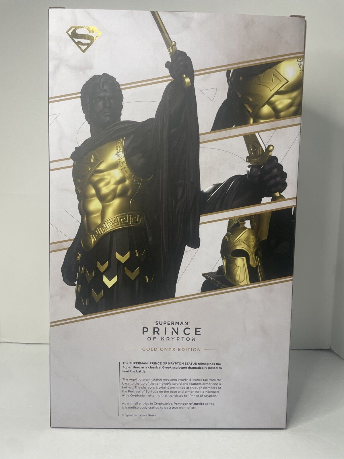 Superman: Prince of Krypton Statue - Gold Edition