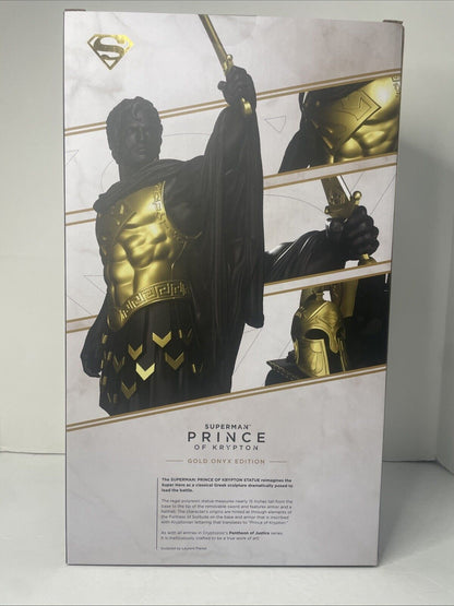Superman: Prince of Krypton Statue - Gold Edition