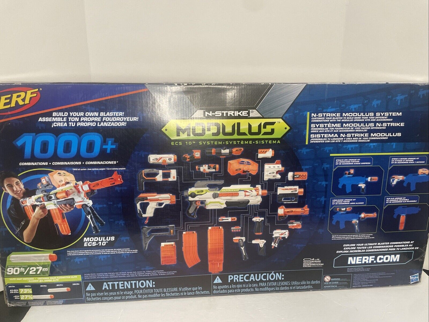 NERF N-strike B1538 Modulus ECS-10 Blaster