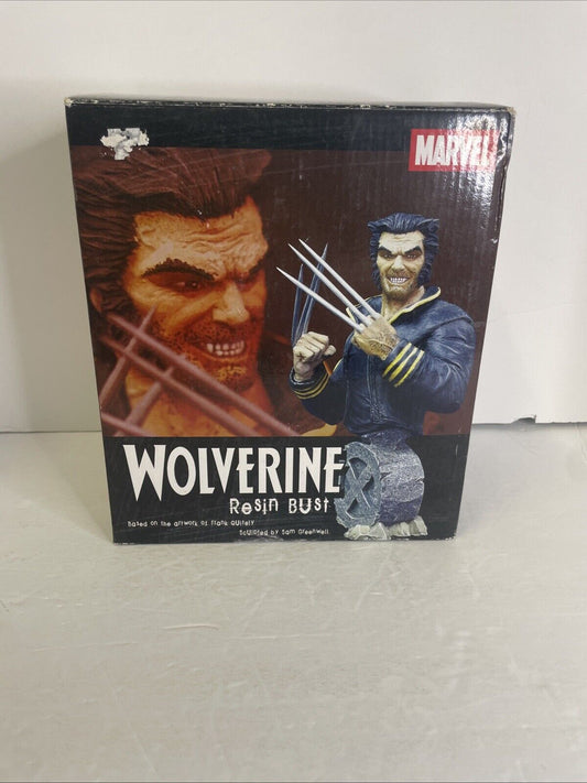 MARVEL UNIVERSE NEW X-MEN WOLVERINE BUST - BLACK UNIFORM
