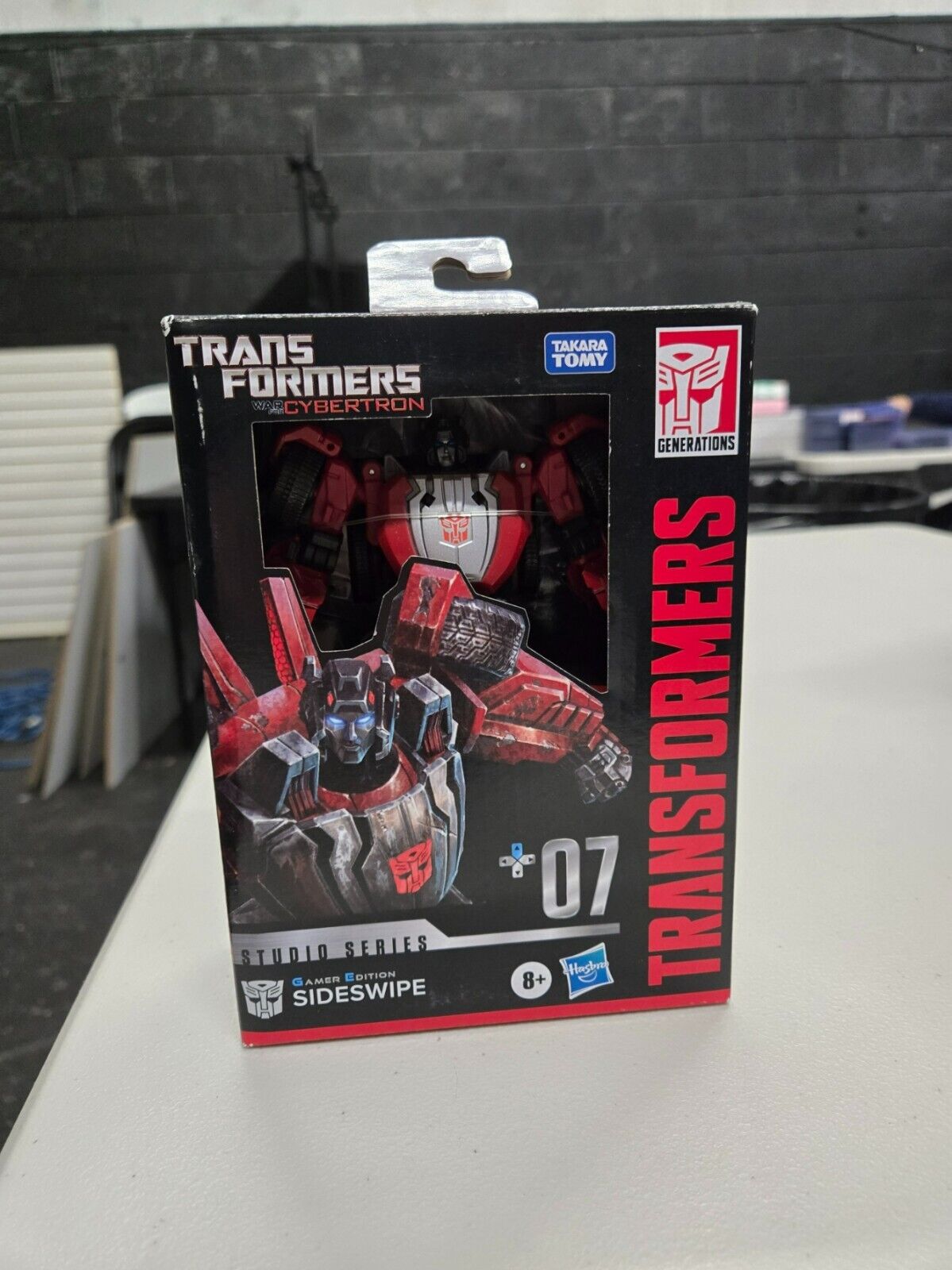 Transformers Hasbro War for Cybertron Studio Series 07 Gamer Edition Sideswipe