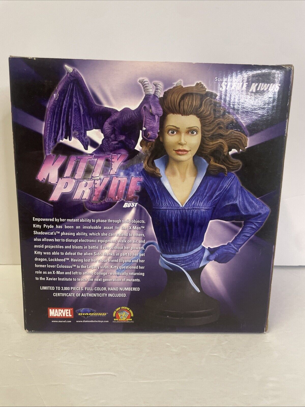 2005 Diamond Select KITTY PRYDE Marvel Universe X-Men Excalibur Mini Bust