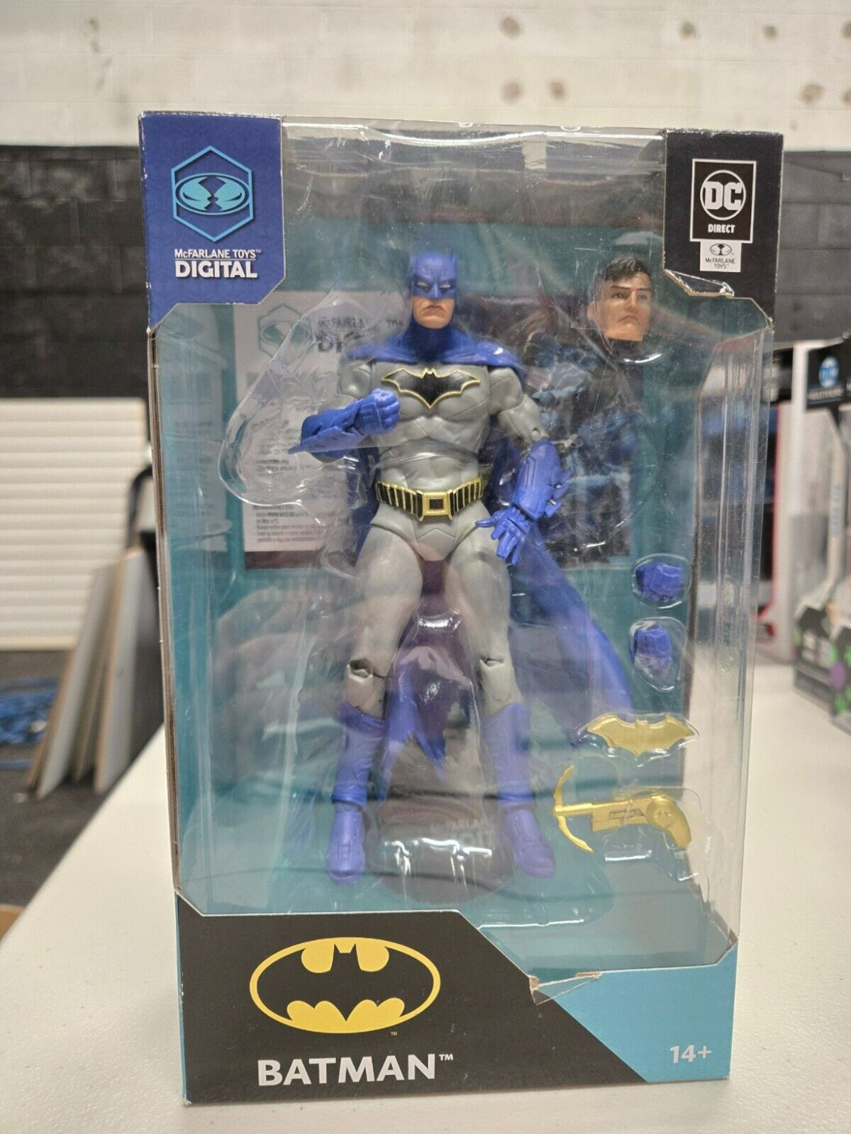 McFarlane Toys Digital DC Direct BATMAN DC REBIRTH 7” Action Figure-NEW!!