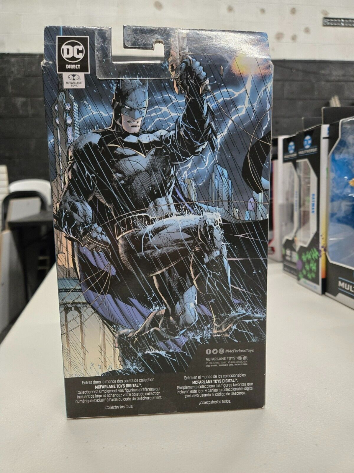 McFarlane Toys Digital DC Direct BATMAN DC REBIRTH 7” Action Figure-NEW!!