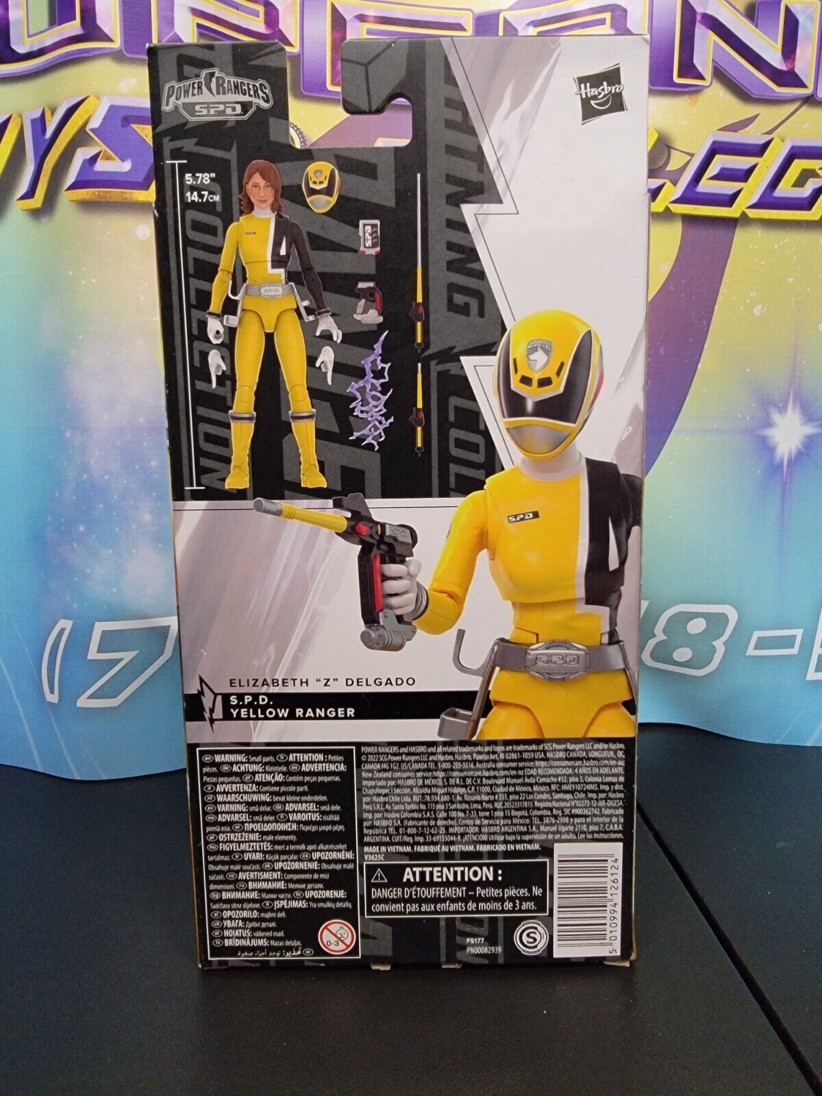 Power Rangers Lightning Collection S.P.D. Yellow Ranger Action Figure