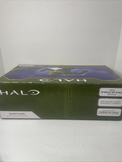 Halo Infinite Warthog VEHICLE & Master Chief Action Figure JAZWARES NEW