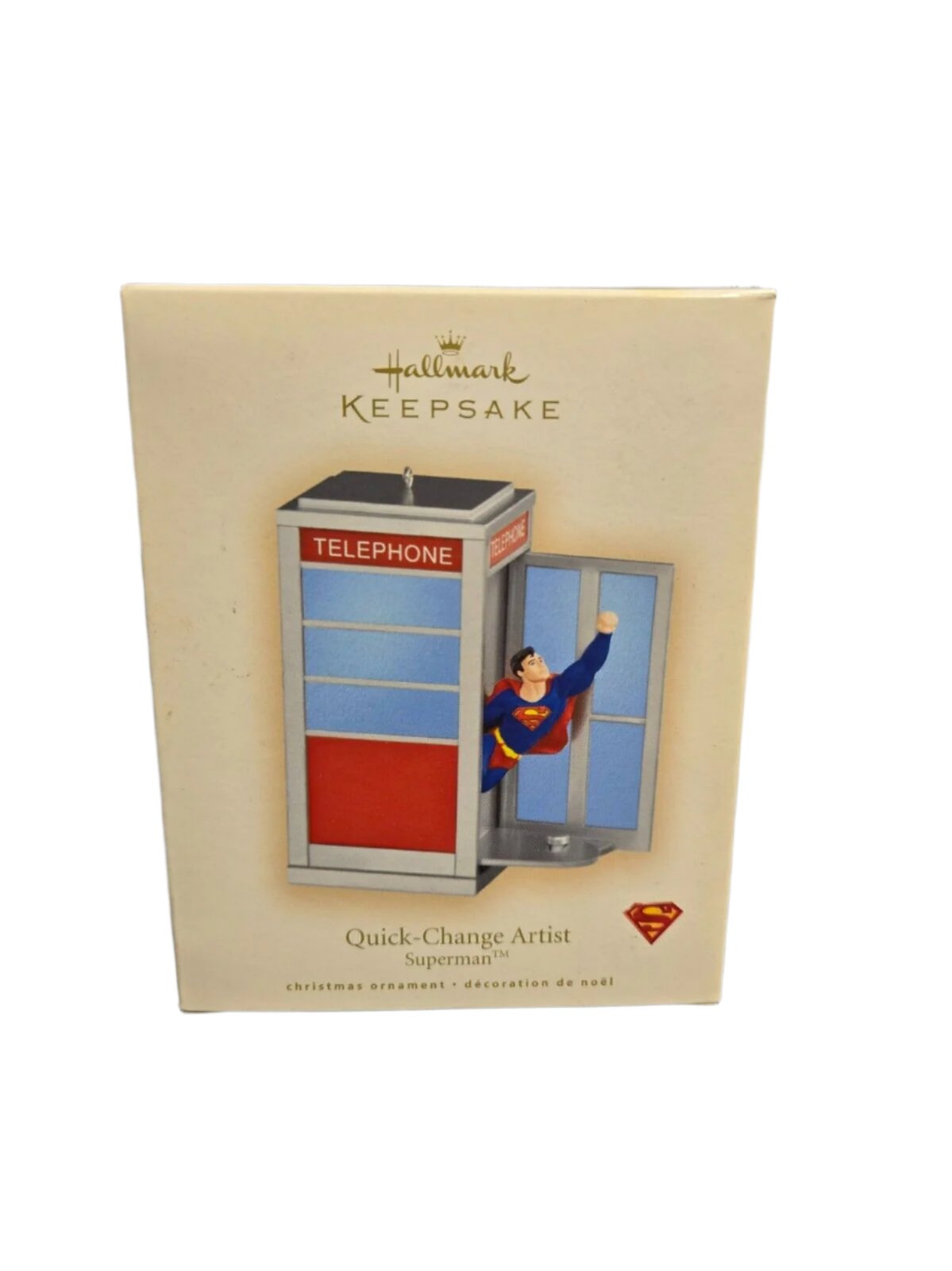 Hallmark Keepsake Ornament Superman Quick Change Artist 2007