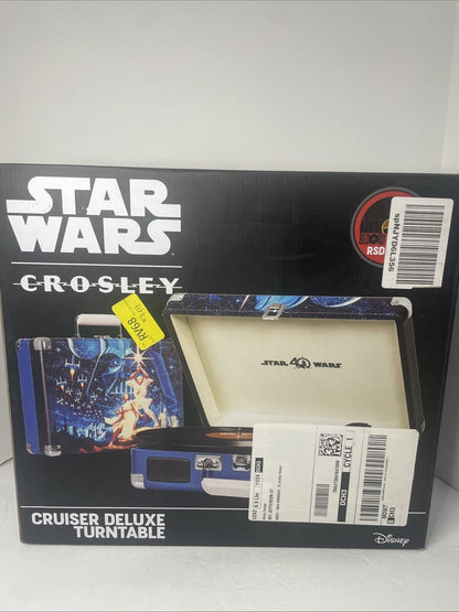 Limited Edition Star Wars Turntable Record Player W/ Bluetooth