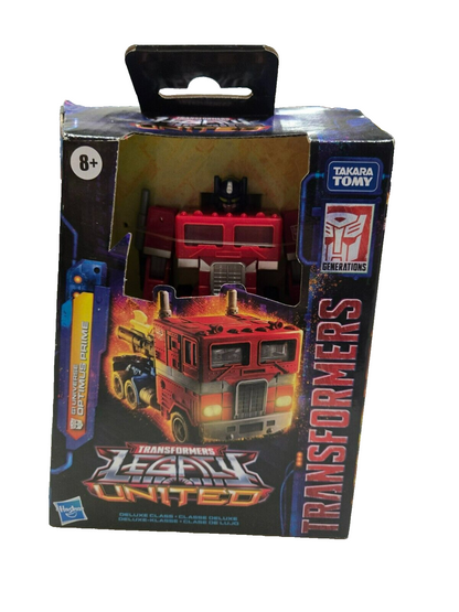 2024 Transformers Legacy United G1 Universe Deluxe Class - Optimus Prime - NIB