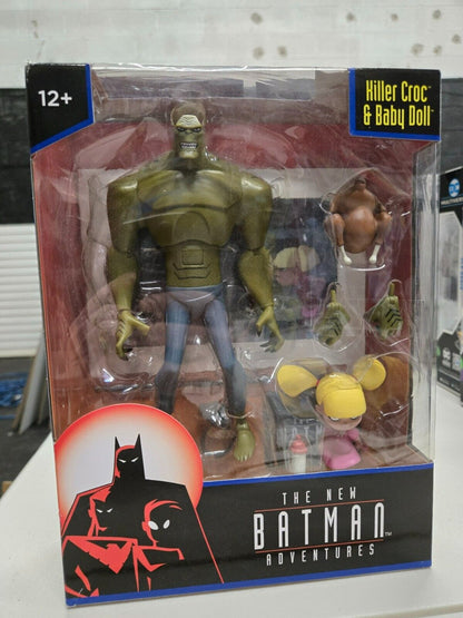 McFarlane DC Direct New Batman Adventures Killer Croc & Baby Doll 6" Figure New