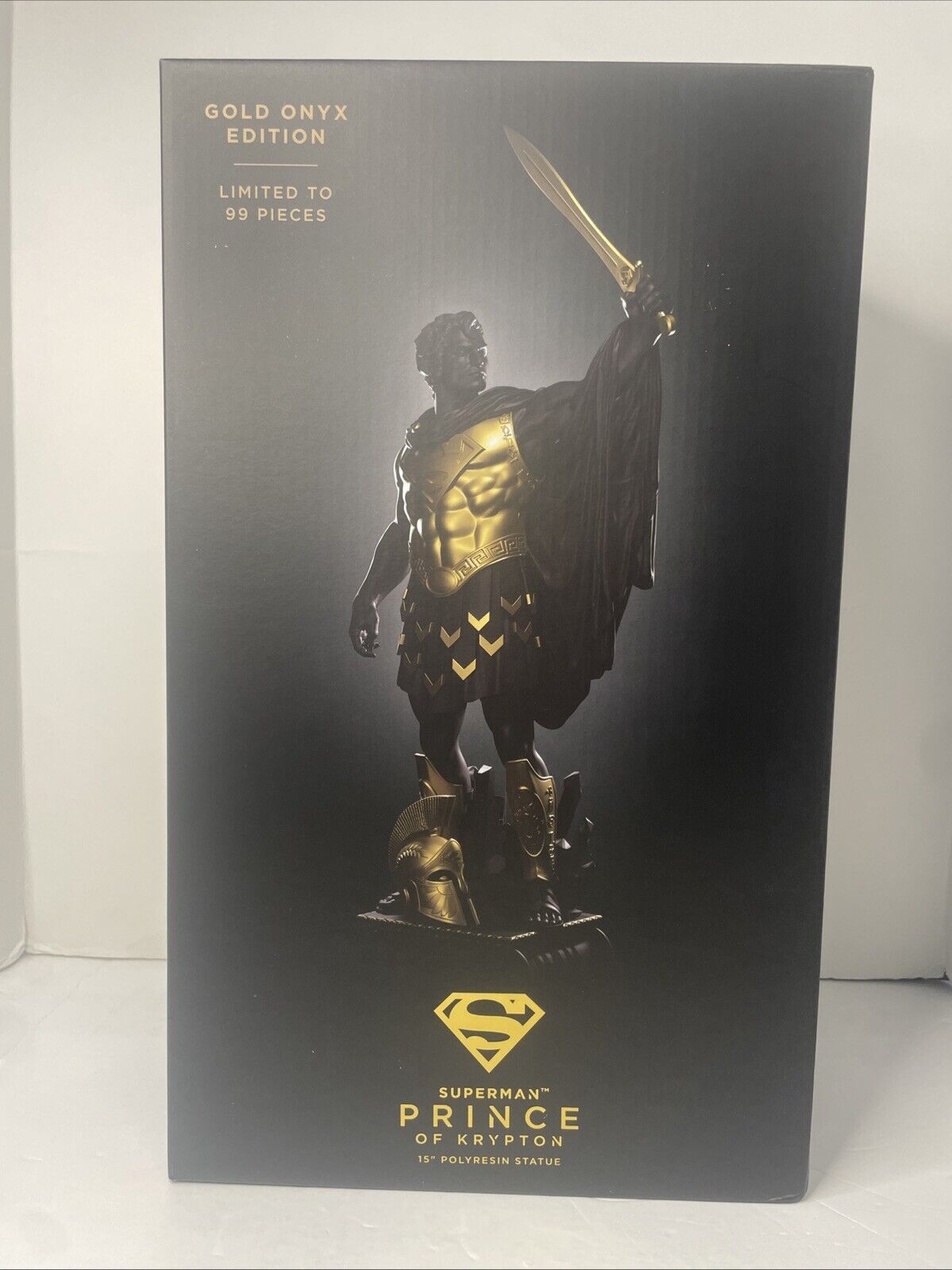 Superman: Prince of Krypton Statue - Gold Edition