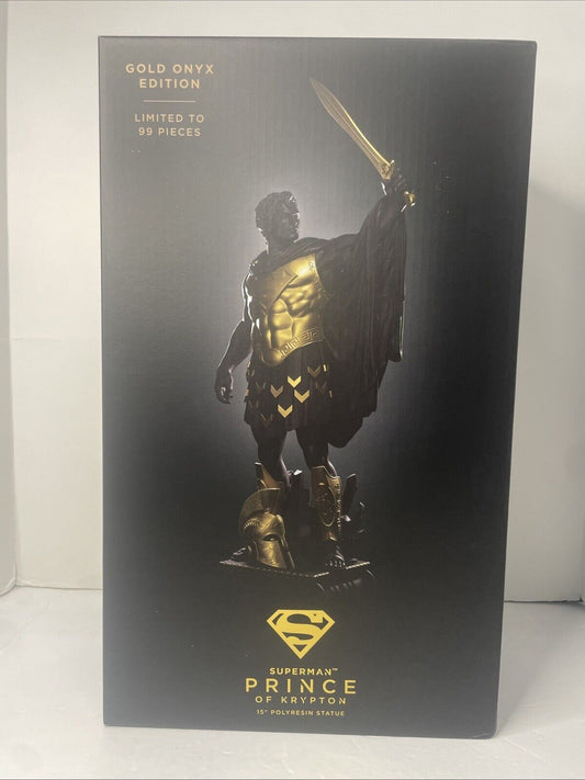 Superman: Prince of Krypton Statue - Gold Edition