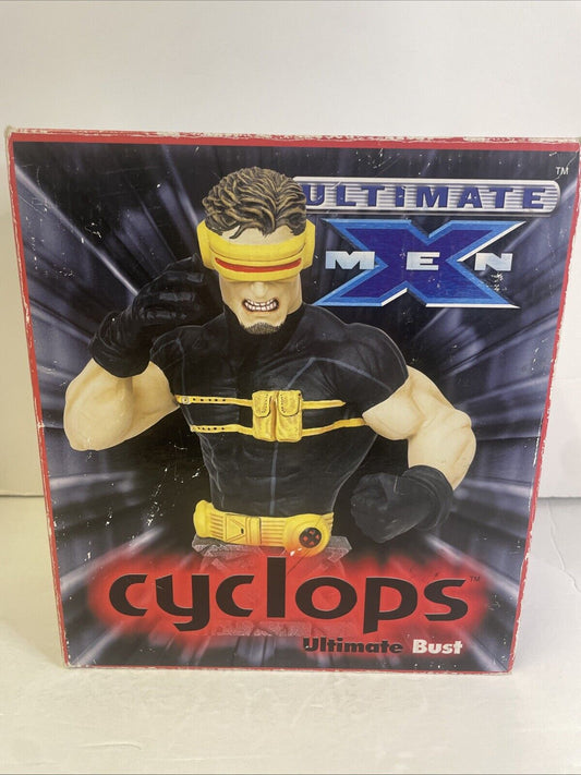 Marvel Universe Ultimate X-Men Cyclops Bust (Diamond Select, 2002)