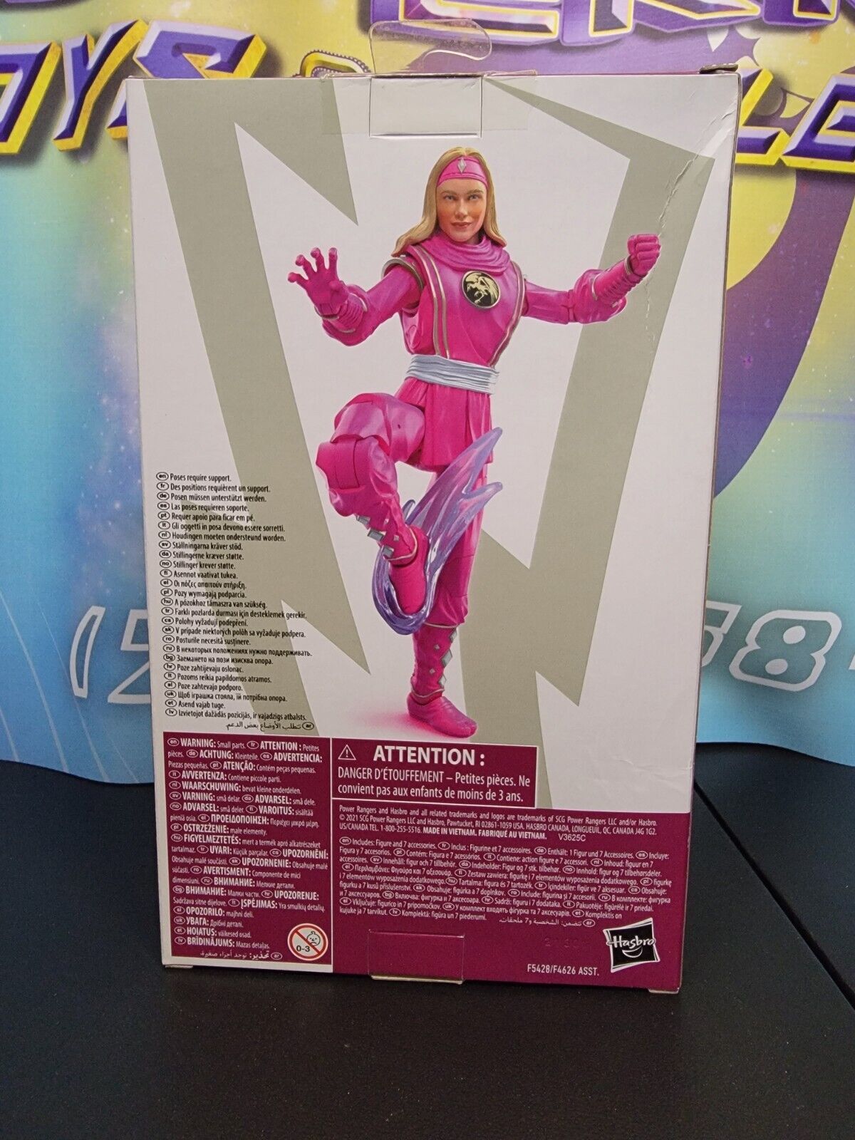 Power Rangers Lightning Collection Mighty Morphin Ninja Pink Ranger NEW